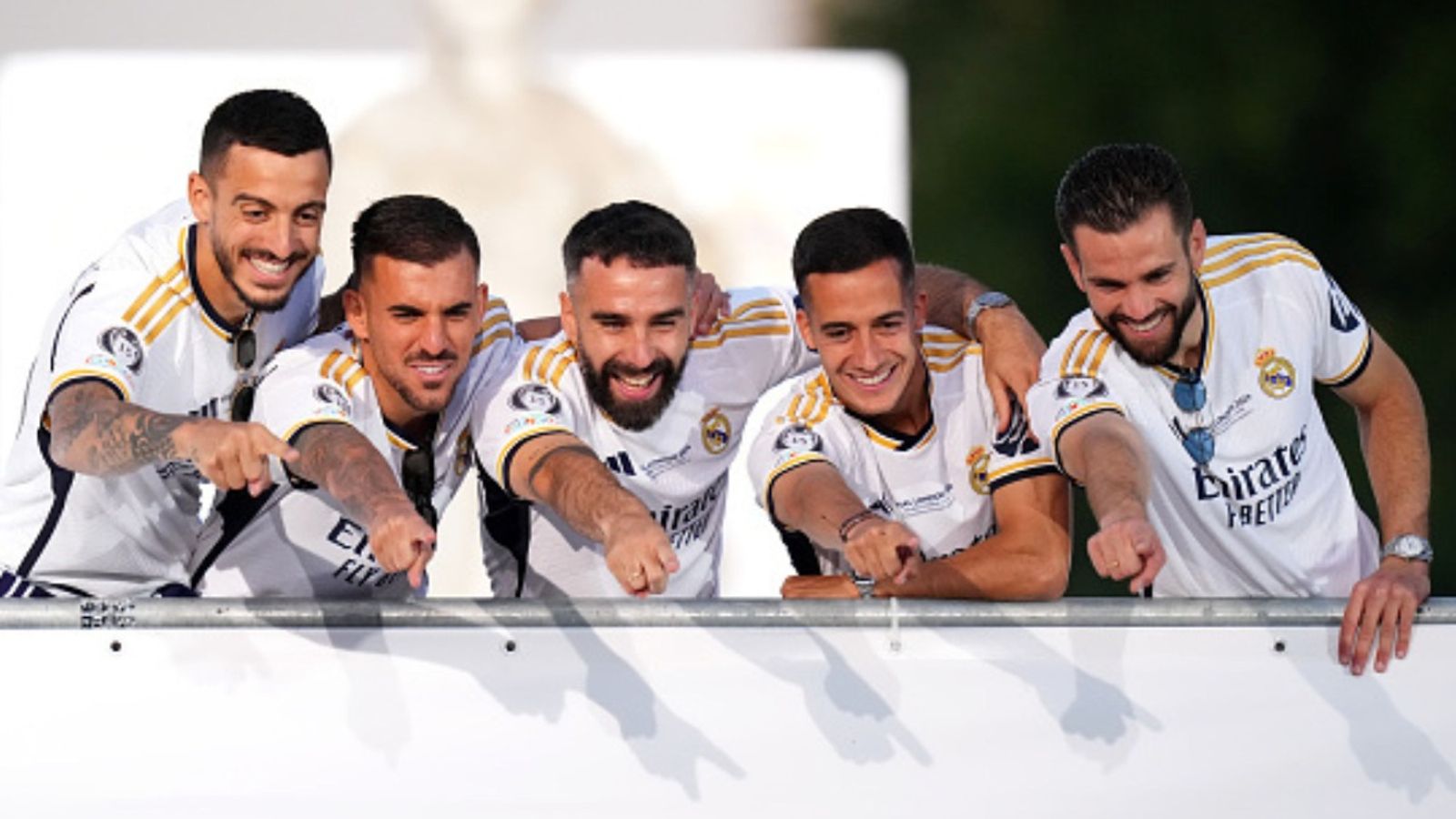 Did you know? These Real Madrid teammates are brothers-in-law after marrying twin sisters Real Madrid players in the frame (Image via Getty)