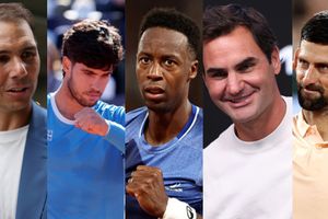 Watch: Gael Monfils receives star-studded tribute ft Nadal, Djokovic, Federer, Sinner, after final Roland Garros match SportsTak