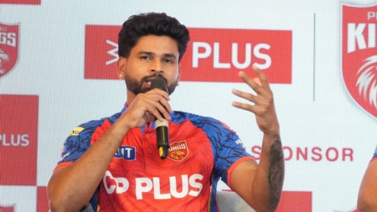 Punjab Kings' captain Shreyas Iyer in this frame. (X)