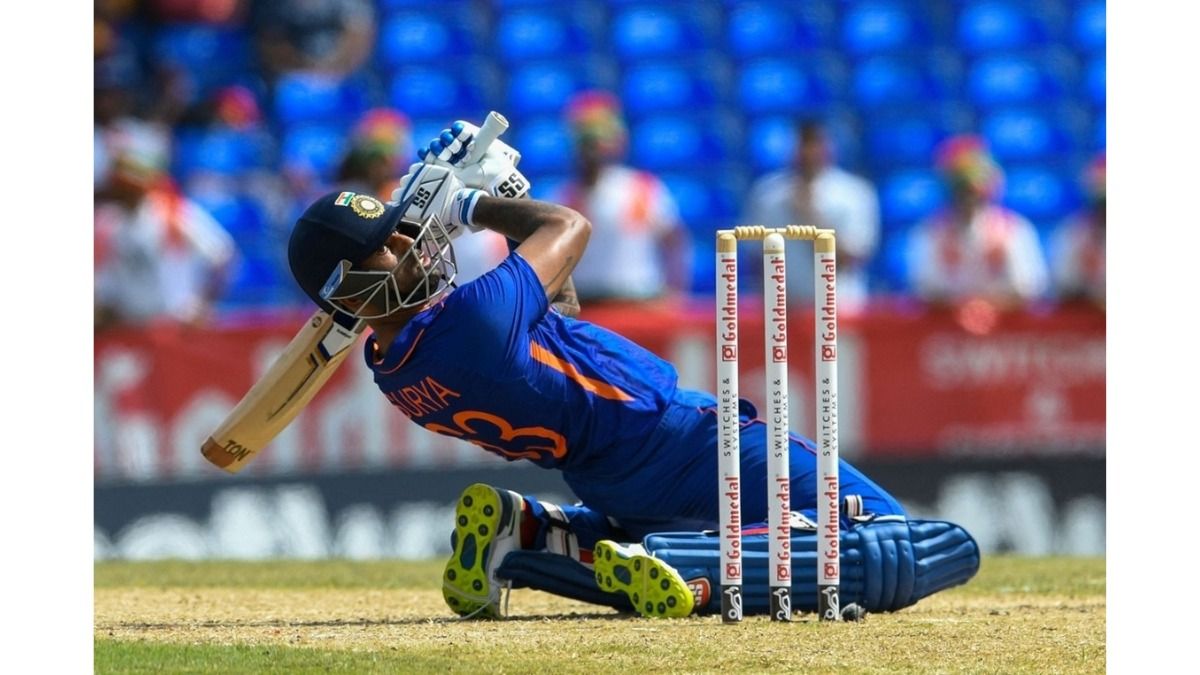 India's T20I skipper Suryakumar Yadav in this frame.