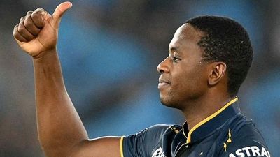 Kagiso Rabada leapfrogs Mohammed Shami to shatter all-time IPL record during RCB vs GT Qualifier 1 Gujarat Titans' Kagiso Rabada in this frame. (X)