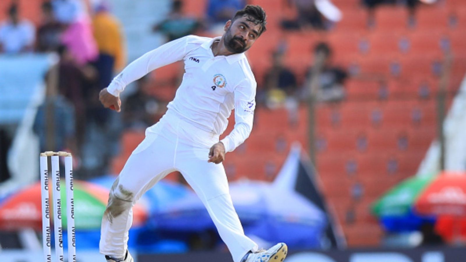 Revealed: Why Rashid Khan was left out of Afghanistan’s squad for one-off Test against India Rashid Khan in the frame (Getty)