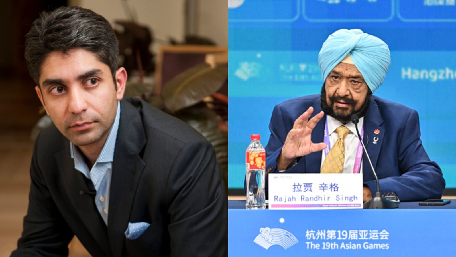 Abhinav Bindra mourns the passing of veteran administrator & former marksman Abhinav Bindra and Randhir Singh in the frame (Getty)