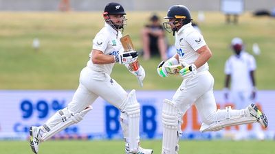 Kane Williamson, Tom Latham become first two cricketers in the world to notch his mighty Test feat New Zealand's Kane Williamson (L) and Tom Latham in this frame. (Getty)