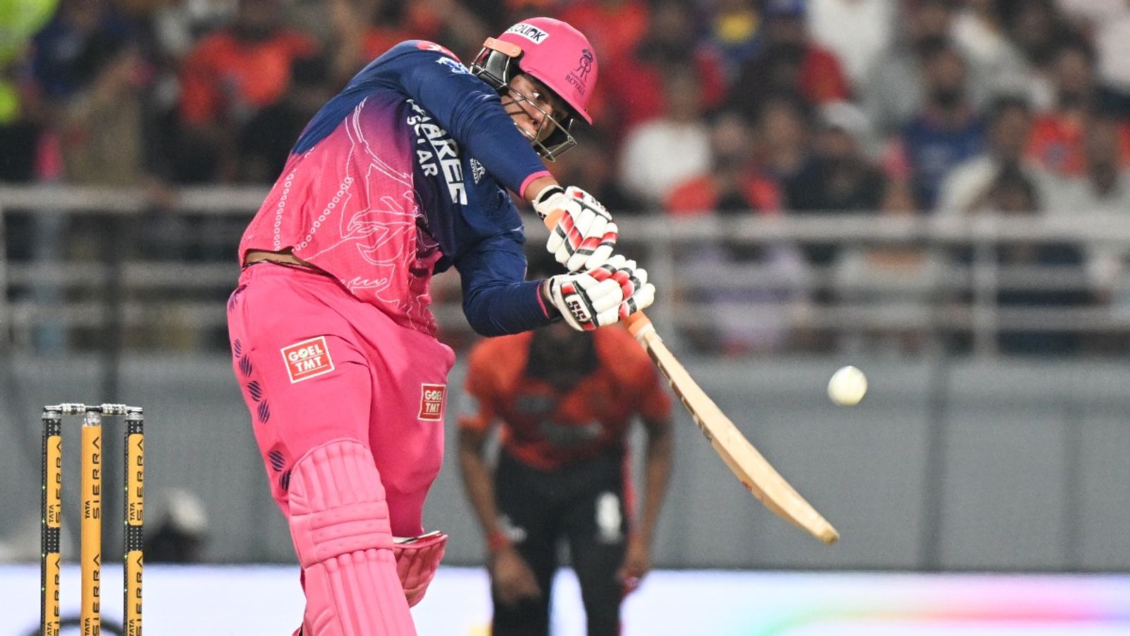 Vaibhav Sooryavanshi matches Suresh Raina's 12-year-old IPL playoffs record with whirlwind knock in Eliminator RR's explosive opener Vaibhav Sooryavanshi in this frame. (X)