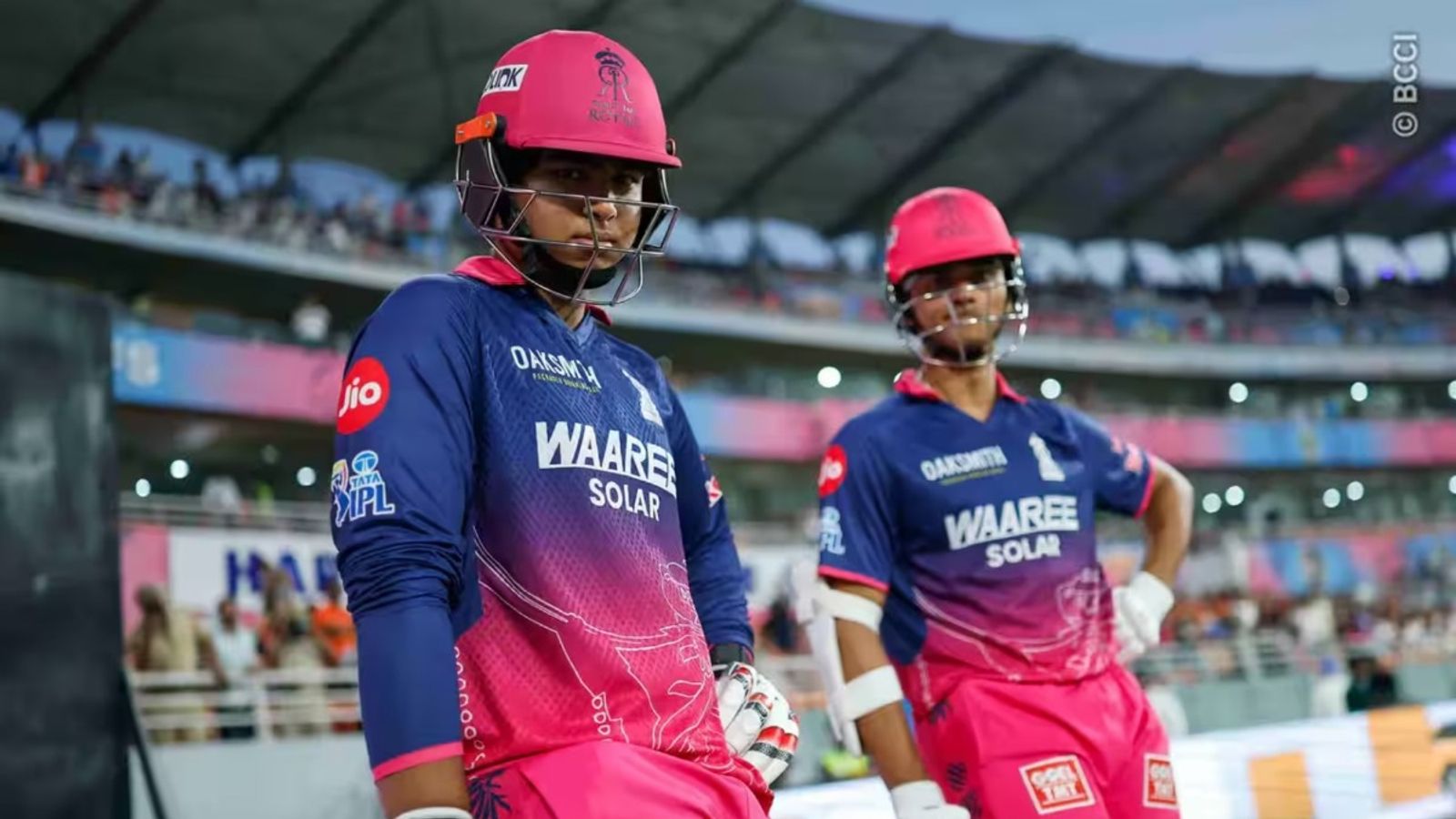 Vaibhav Sooryavanshi shares 3-word post after mayhem 97-run knock vs SRH, Kevin Pietersen replies 'That 200 loading buddy' Rajasthan Royals openers Vaibhav Sooryavanshi, Yashasvi Jaiswal before walking on to the field in the IPL 2026 Eliminator clash against Sunrisers Hyderabad on May 27. (Photo Credit: BCCI)