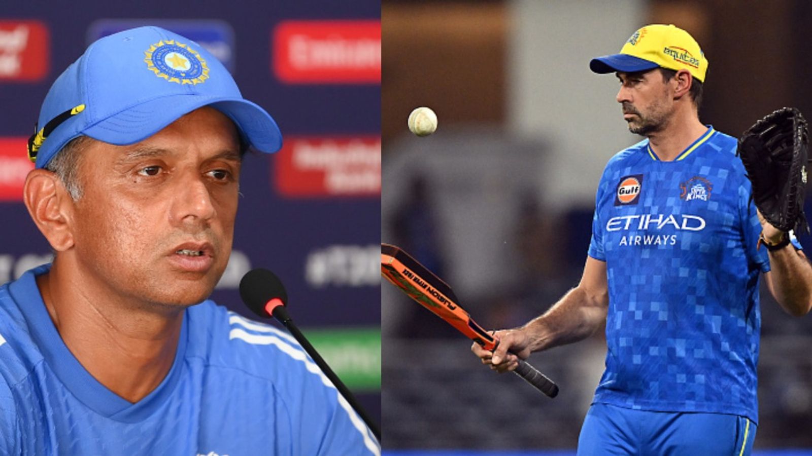 Big update on chances of Rahul Dravid replacing Stephen Fleming as CSK's next head coach in IPL 2027 Former India captain Rahul Dravid (L) and CSK head coach Stephen Fleming in frame. (Getty)