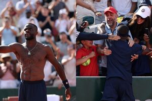 French Open fan swipes Frances Tiafoe's racket after epic five-set victory SportsTak