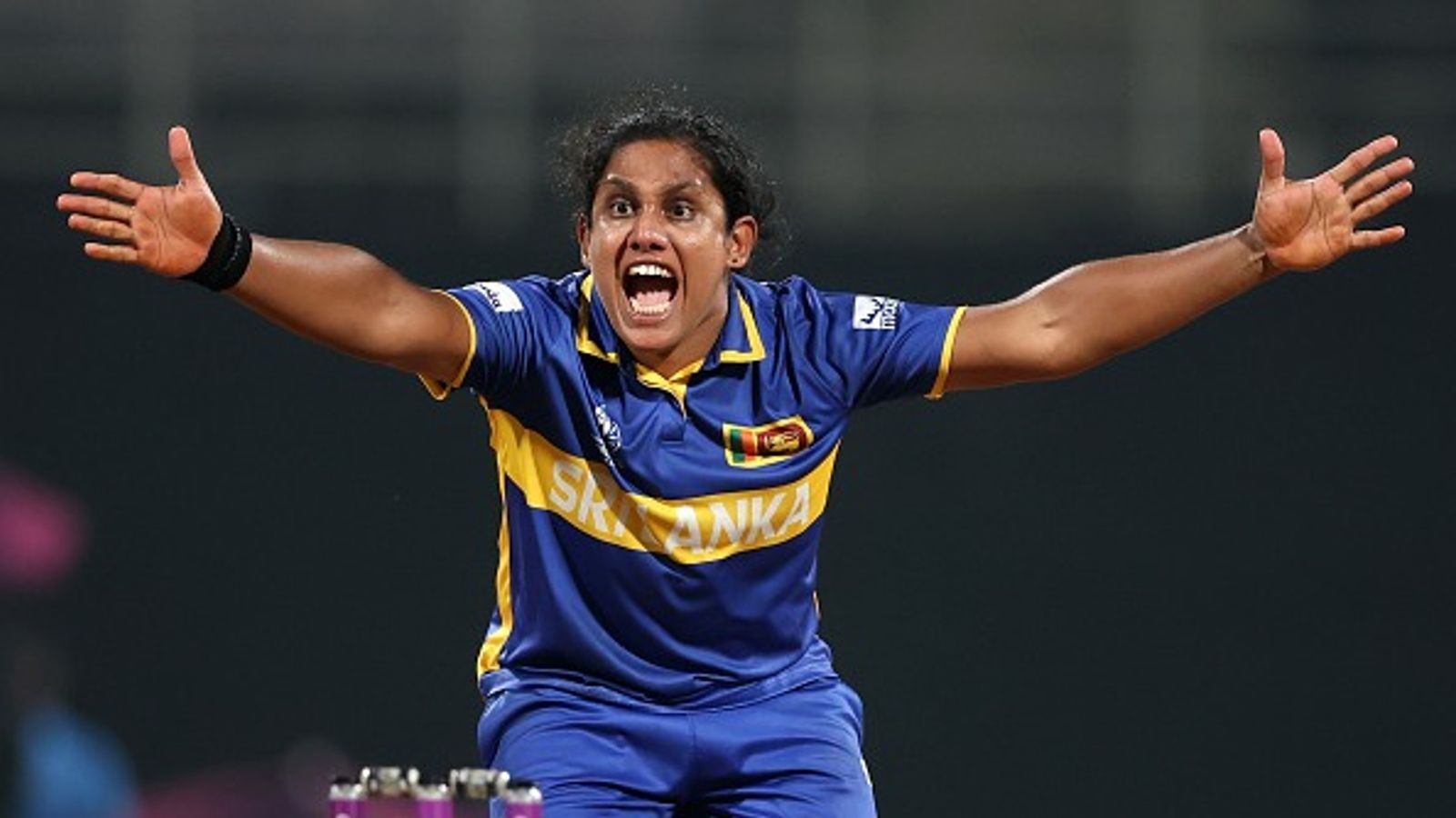 Sri Lanka announce squad for Women's T20 World Cup 2026, 40-year-old veteran dropped Sri Lanka captain Chamari Athapaththu in this frame. (Getty)