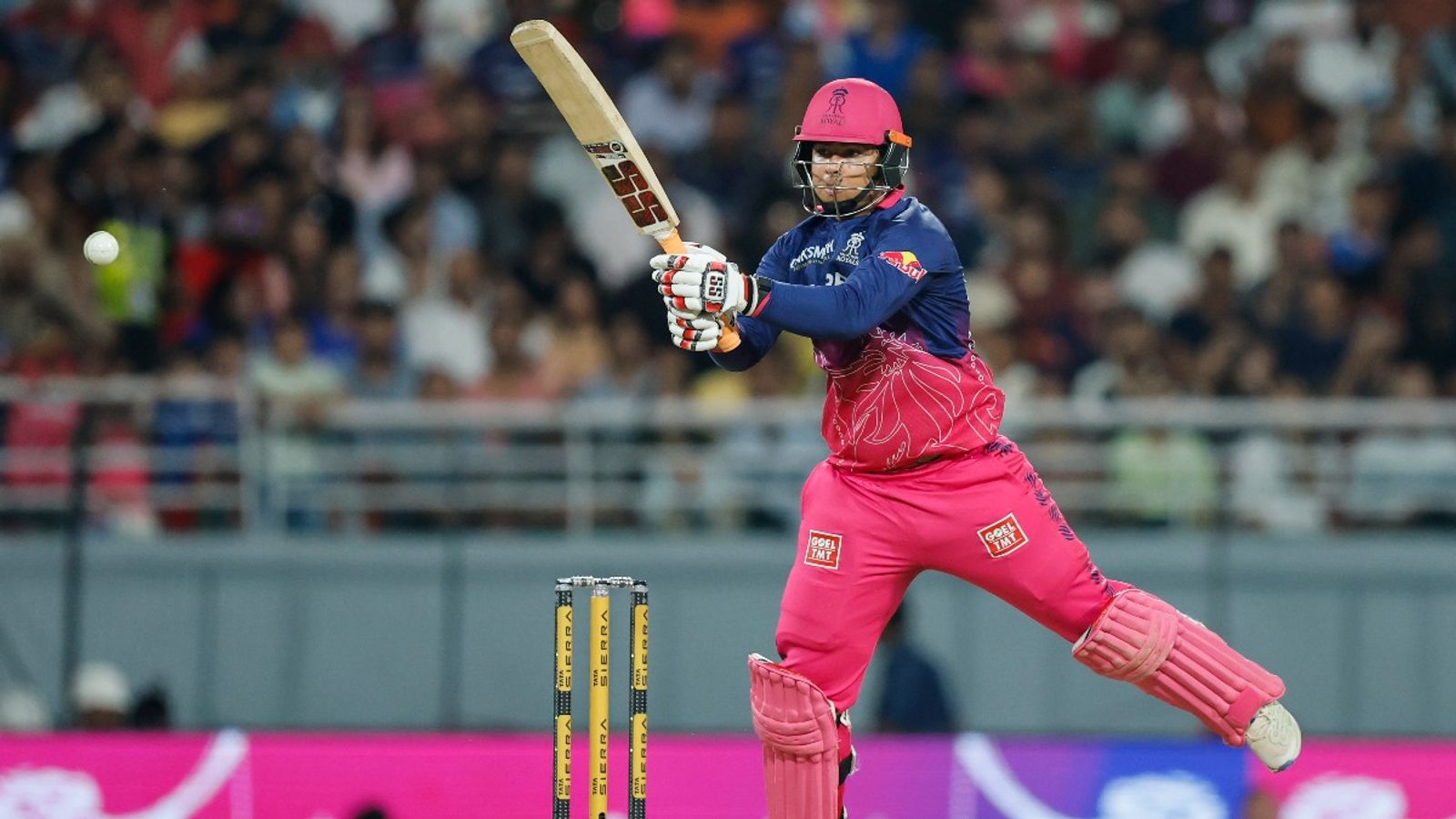 Sooryavanshi breaks Kohli, Warner, Sudharsan's records in one shot with 46-ball 96 in IPL 2026 Qualifier 2 clash RR's explosive opener Vaibhav Sooryavanshi in this frame. (IPL)