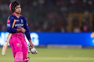 Watch: Angry Sooryavanshi throws his gloves in frustration after missing yet another ton during GT vs RR Qualifier 2 clash SportsTak