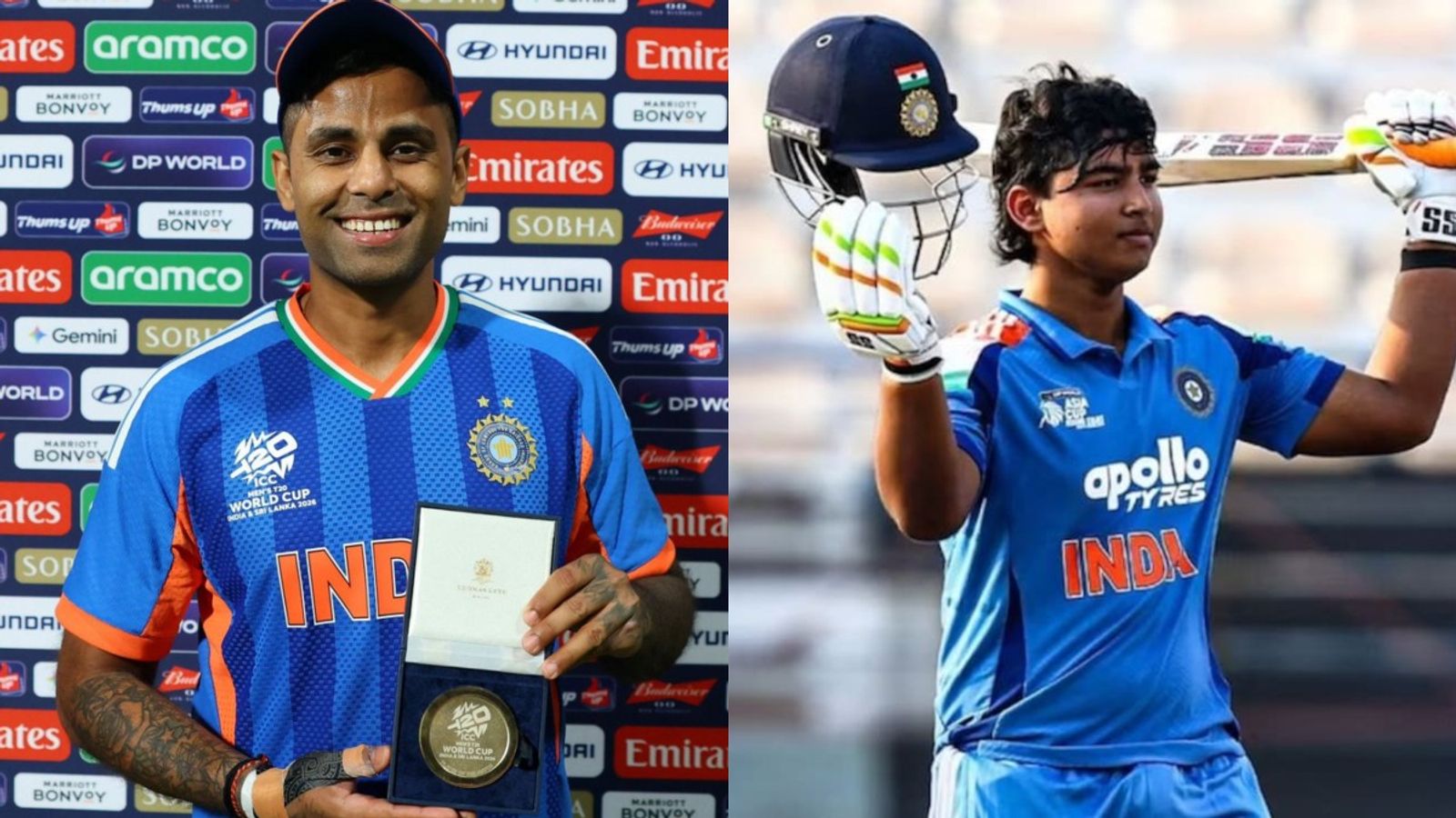 No Suryakumar Yadav in Asian Games probables as Vaibhav Sooryavanshi makes cut Suryakumar Yadav and Vaibhav Sooryavanshi in this frame. (X)