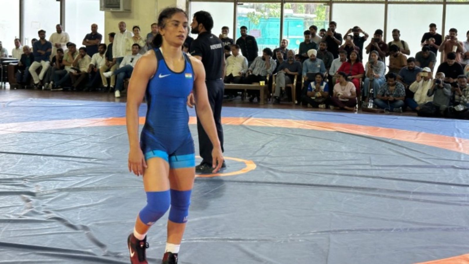 Vinesh Phogat takes giant stride towards Asian Games berth with commanding performance Vinesh Phogat during Asian Games trials (X)
