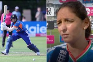 Harmanpreet reveals why Yastika was retired out & replaced with Jemimah when 60 were needed off 5 overs vs England SportsTak