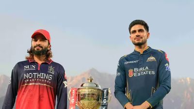 Yellow alert issued ahead Of IPL 2026 Final; What happens if RCB vs GT gets washed Out? Rajat Patidar and Shubman Gill in this frame. (BCCI/IPL)