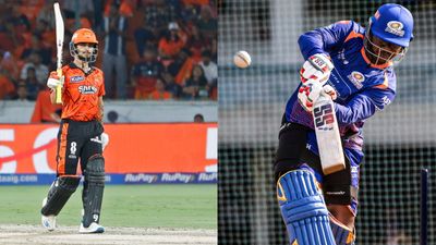 MI star outshines Ishan Kishan to become most expensive pick in Jharkhand T20 league auction SRH's Ishan Kishan (L) and MI's Robin Minz in this frame. (X)