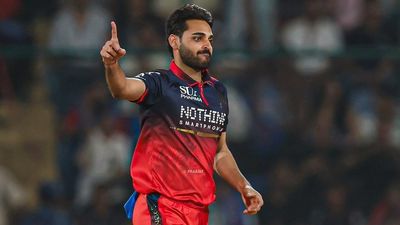 Bhuvneshwar Kumar scripts history, emulates Mohammed Shami's all-time IPL record during GT vs RCB final RCB's ace pacer Bhuvneshwar Kumar in the frame. (X)