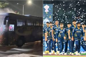 Gujarat Titans team bus breaks down due to short circuit after IPL 2026 final defeat, players evacuated SportsTak