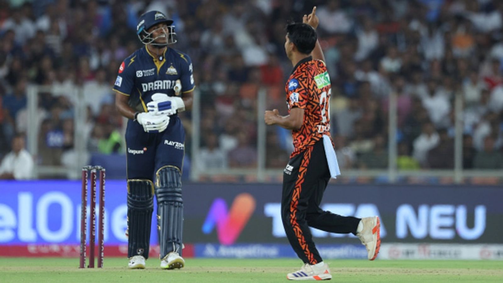 Benched for entire IPL 2026 by SRH, star spinner heads to Chandigarh to help India Test batters prepare for Afghanistan challenge Zeeshan Ansari of Sunrisers Hyderabad celebrates the wicket of Sai Sudharsan of Gujrat Titans during the 2025 IPL match at Narendra Modi Stadium on May 2, 2025, in Ahmedabad, India.
