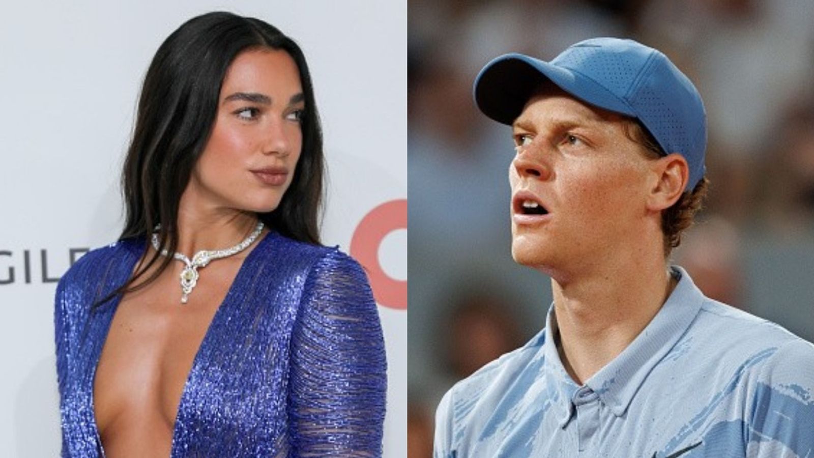 Watch: Jannik Sinner’s unforgettable encounter with Dua Lipa and Callum Turner ends in wedding bells Dua Lipa and Jannik Sinner in the frame (Images via Getty)