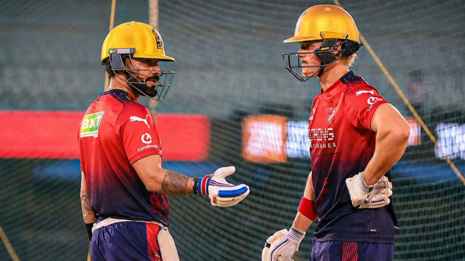 Flop RCB opener declared fit for England's first Test against New Zealand Jacob Bethell with Virat Kohli in this frame. (X)