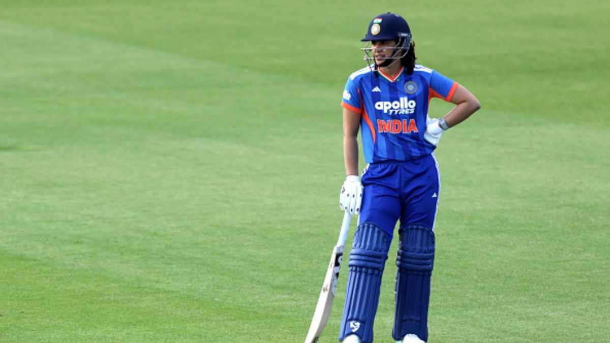 Smriti Mandhana in this frame. (Getty)