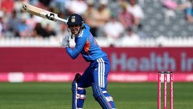 Smriti Mandhana in this frame. (Getty) Smriti Mandhana in this frame. (Getty)