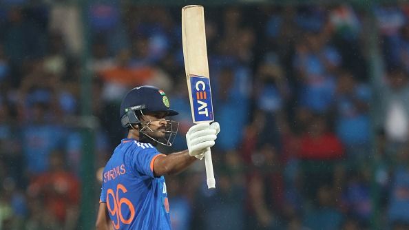 EXCLUSIVE: Shreyas Iyer frontrunner in three-way race to replace Suryakumar Yadav as India's T20I captain India's star batter Shreyas Iyer in this frame. (Getty)
