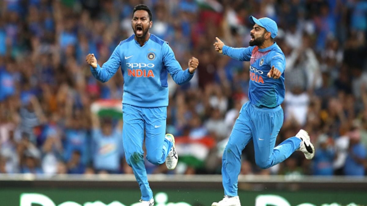 Krunal Pandya, Virat Kohli