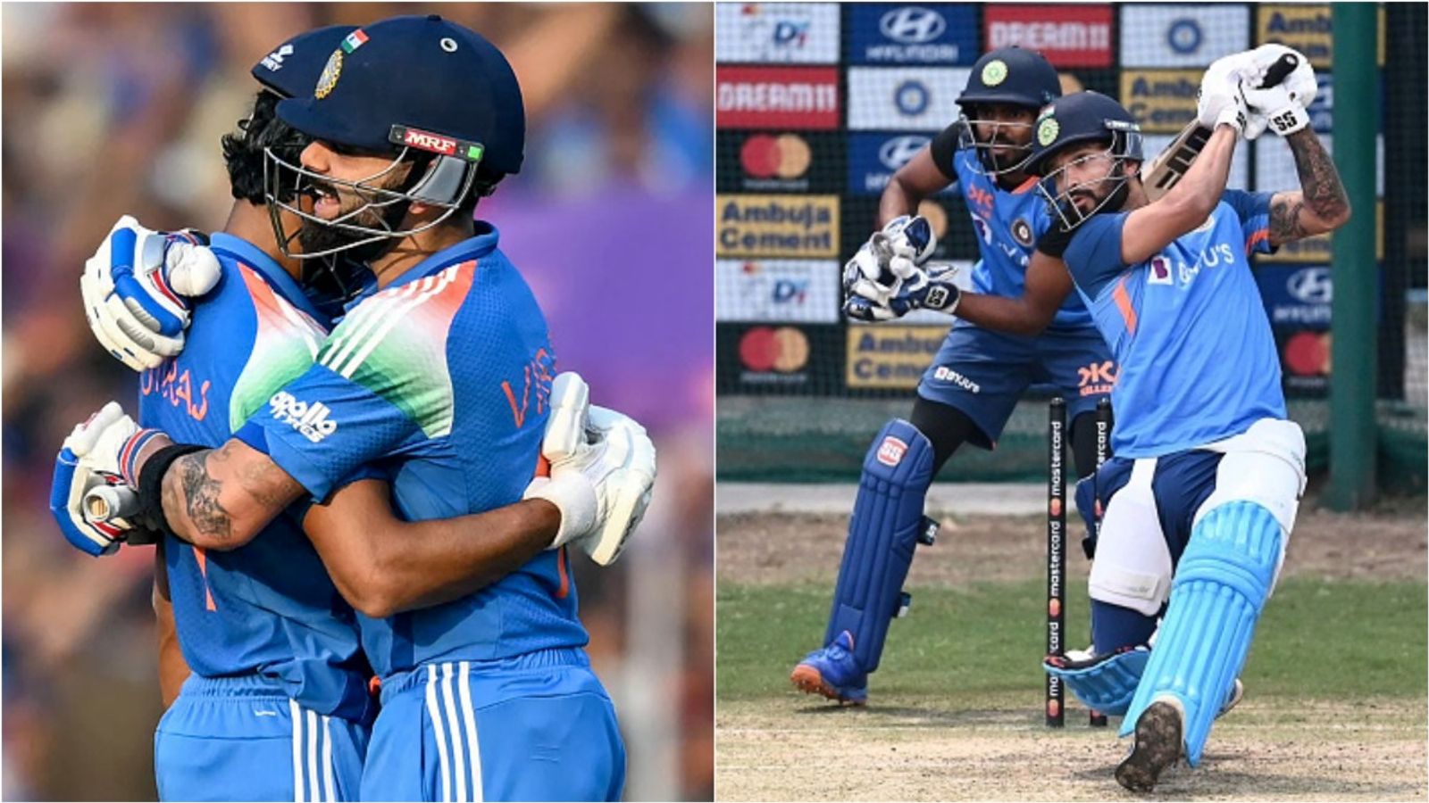 Out-of-form in IPL 2026, star batter to replace injured Virat Kohli in Afghanistan ODIs, RCB captain to be rewarded too: Report Virat Kohli hugs Ruturaj Gaikwad as the latter scores his maiden ODI century against South Africa; Rajat Patidar bats in the nets.