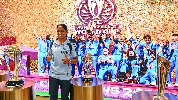 India captain Harmanpreet Kaur in this frame. (Getty)