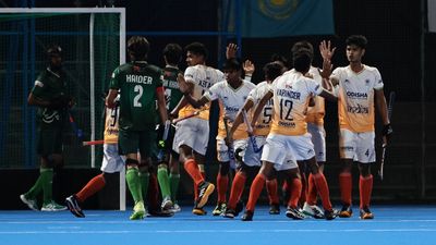 India thrash Pakistan to storm into U18 Hockey Asia Cup 2026 final India thrash Pakistan to storm into U18 Hockey Asia Cup 2026 final. (X)