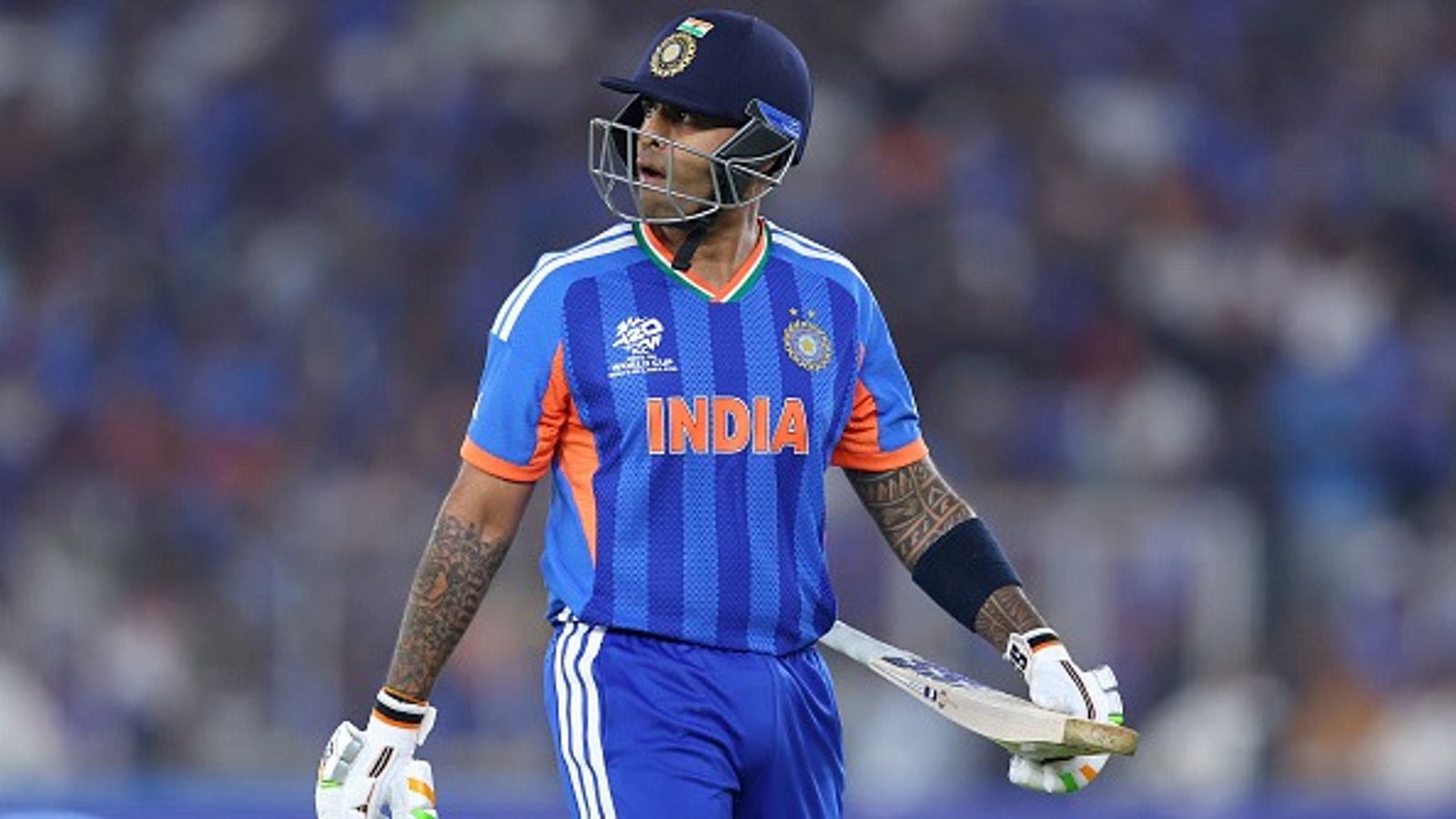 Ajit Agarkar's clear-cut stance on Suryakumar Yadav's T20I exclusion, says 'We thought this was the...' India's World Cup-winning captain Suryakumar Yadav in this frame. (Getty)