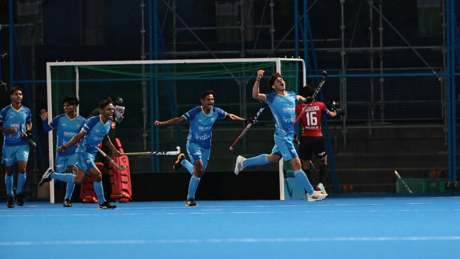 Ashish Tani's heroic hat-trick hands India U-18 Asia Cup gold after bulldozing Japan 4-1 in final Ashish Tani's heroic hat-trick hands India U-18 Asia Cup gold after bulldozing Japan 4-1 in final. (X)
