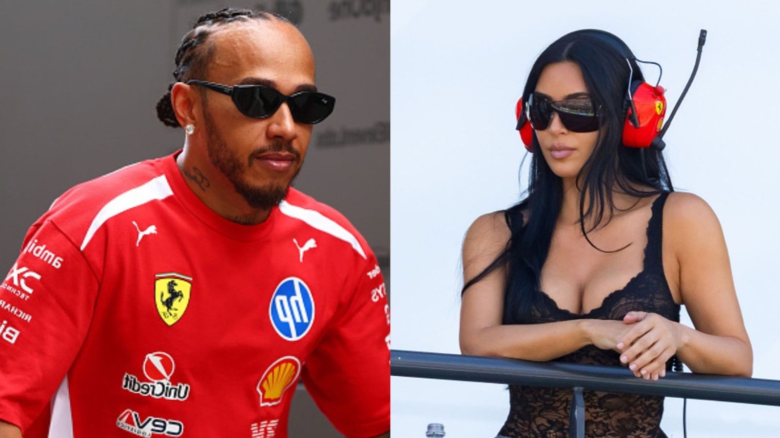 Watch: Kim Kardashian makes Paddock debut at 2026 Monaco Grand Prix to support boyfriend Lewis Hamilton Lewis Hamilton, Kim Kardashian in the frame (Images via Getty)