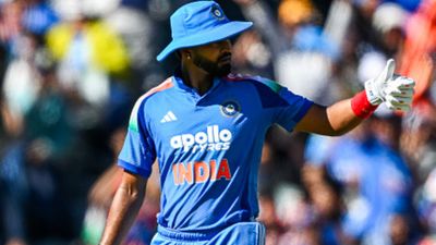 'I am definitely happy...': Shreyas Iyer reacts after becoming India's T20I captain Shreyas Iyer in this frame. (Getty)