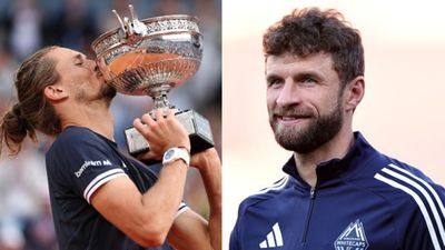 Watch: Thomas Müller celebrates Alexander Zverev's historic French Open victory Watch: Thomas Müller celebrates Alexander Zverev's historic French Open victory