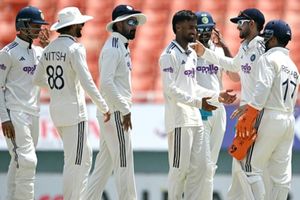 Suthar's record-breaking 6-fer on debut helps India bowl out Afghanistan for 152, Gill enforces follow-on with 412-run lead SportsTak