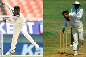 Manav Suthar breaks 46-year-old record on Test debut with 6/33 vs Afghanistan SportsTak