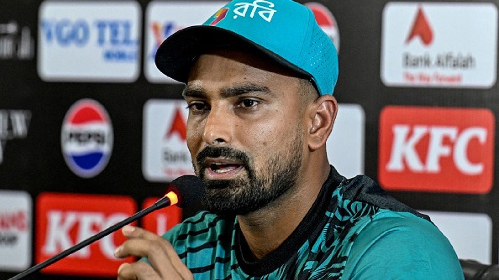 'If we can play in Pakistan, why not India': Litton Das contradicts BCB's claim over Bangladesh's T20 World Cup withdrawal Litton Das in this frame. (Getty)