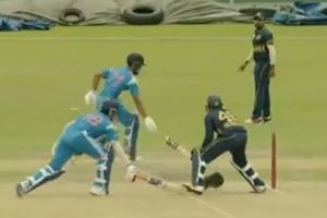 WATCH: Ruturaj Gaikwad, Priyansh Arya involved in bizarre run-out during India A vs Sri Lanka A clash SportsTak