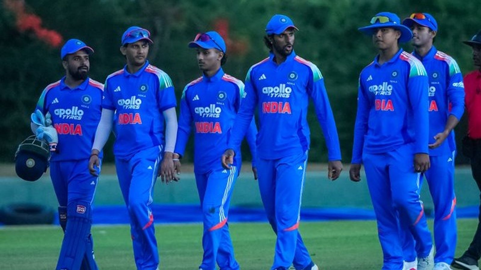 IND A vs AFG A: Rain plays villain in India's four-win loss to Afghanistan via DLS method despite piling 349 India A suffered four-run loss to Afghanistan A vial DLS method in the second match of the tri-series. (BCCI)