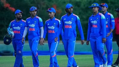 IND A vs AFG A: Rain plays villain in India's four-win loss to Afghanistan via DLS method despite piling 349 India A suffered four-run loss to Afghanistan A vial DLS method in the second match of the tri-series. (BCCI)