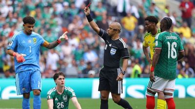 South Africa’s Sphephelo Sithole creates history with World Cup red card South Africa’s Sphephelo Sithole creates history with World Cup red card