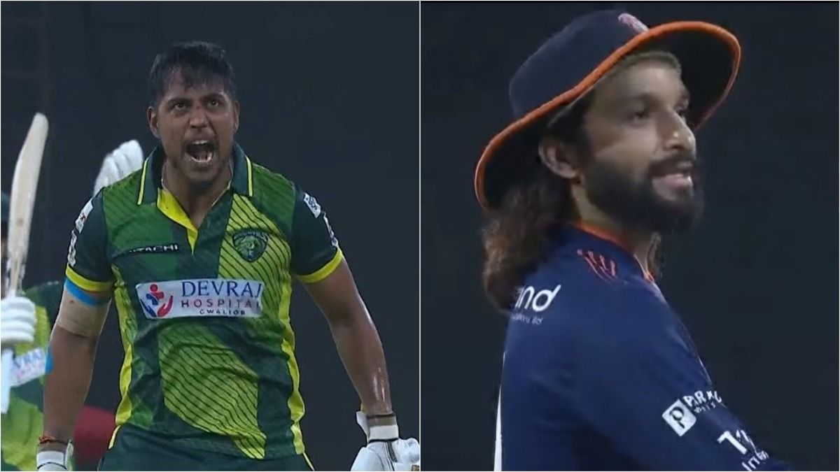 27-yr-old opener smashes 11 sixes in 32-ball 100 as Rajat Patidar's team fails to defend 258-run target Chambal Ghairyals opener Ankush Singh celebrates his century against Rajat Patidar's Gwalior Cheetahs in MPPL 2026.