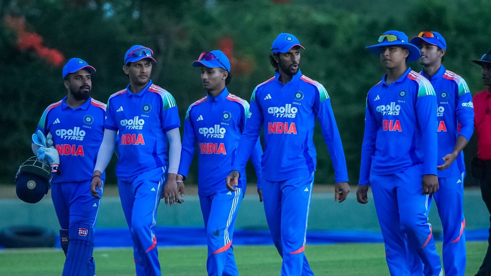'Unfortunately the rain came down': Tilak Varma blames rain, DLS for loss to Afghanistan A despite posting 349 on board India A cricket team led by Tilak Varma lost to Afghanistan A in Dambulla on Thursday (Courtesy: BCCI/X)