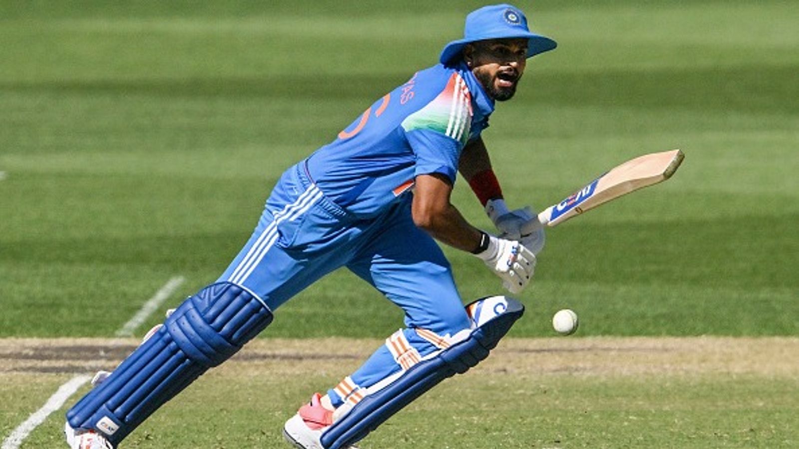 IND vs AFG: Shreyas Iyer just 23 runs shy of becoming fastest Indian to achieve this mighty ODI milestone India's T20I captain Shreyas Iyer in this frame. (Getty)