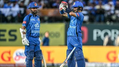 IND vs AFG: Rahmanullah Gurbaz wreaks havoc in Dharamsala, whips fastest ODI century for Afghanistan Afghanistan's Rahmanullah Gurbaz (R) and Hashmatullah Shahidi in this frame. (Getty)