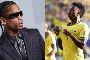 Watch: Travis Scott goes wild in Brazilian jersey for Vinicius Jr.’s stunning goal at World Cup vs Morocco SportsTak