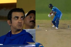 WATCH: KL Rahul's audacious six leaves Gautam Gambhir in awe during first ODI vs Afghanistan SportsTak